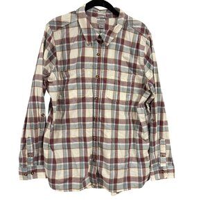 Carhartt Women's Fairview Plaid Shirt Size XL